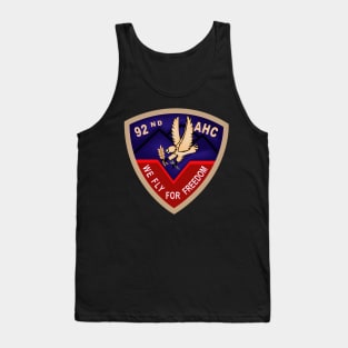 92nd Assault Helicopter Company - AHC Tank Top